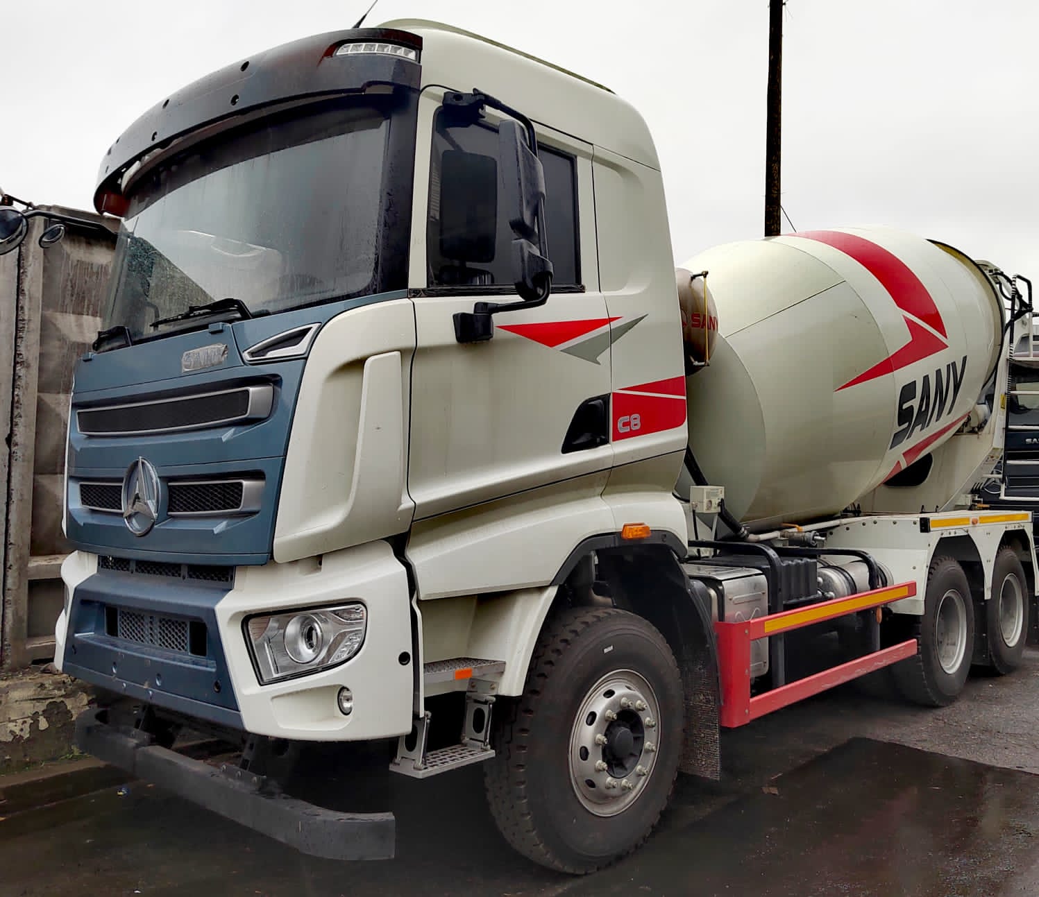 Автобетоноcмеситель SY310C на шасси SANY (Сани) SYM1255 6х4